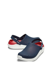 crocs lite ride navy red