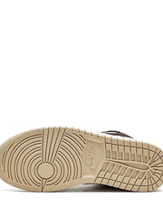 Jordan Retro 1 Mid Brown Basalt Oatmeal Mocha