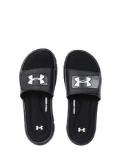 Under Armour lignite flip flop all Black