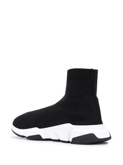 balenciagaa speed trainer BLACK WHITE
