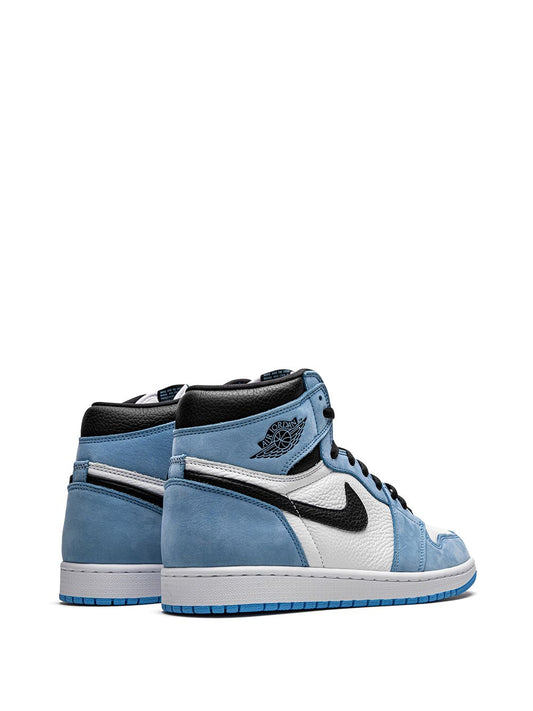 jordan retro 1 high UNIVERSITY BLUE LEATHER SHINE semi ua