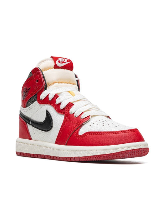 Nikee Air Jordan Retro 1 High Lost And Found With OG Box Yellow Bill OG POWDER SOLE SEMI UA