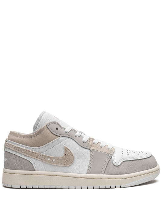 Nikee Air Jordan Retro 1 Low Silver College Grey Hemp