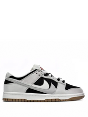 nike sb dunk Low 85 double swoosh black grey