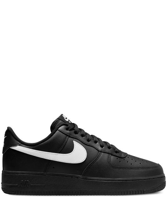 NIkee AirForce 1 Low 07 Shoes Black White fix 528
