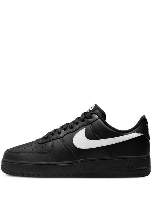 NIkee AirForce 1 Low 07 Shoes Black White fix 528