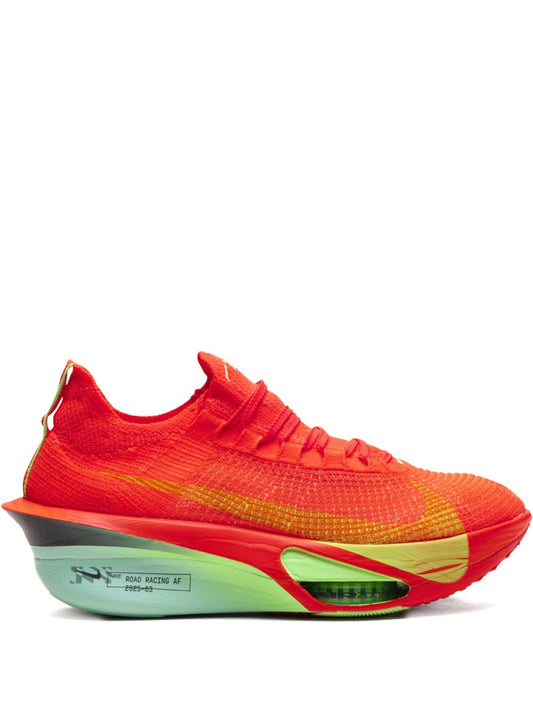 Nikee Air Zoom AlphaFly Next Bright Crimson Lime Blast