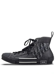 DIOR s B23 BLACK HIGH TOP SNEAKERS