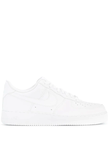 Nikee airforce 1 white pure leather heavy quality 164