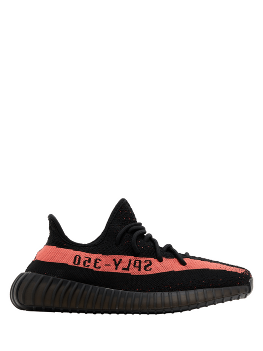 Adidass yeezy boost 350 core red stripe With Full Accessories Semi Ua