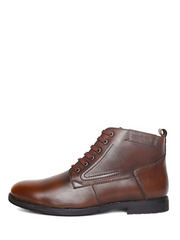 Z 3 Zaraa Goat Brown Leather Formal