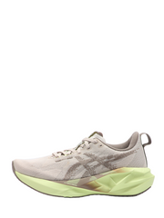 Asicss Novablast 5 Running Trainers in mineral beige and taupe grey