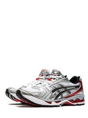 Asicss gel kayano orange and gruy