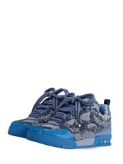 Louis Vuitton Skate Trainer Blue Monogram