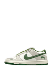 Stussy x NikeSB Dunk Low White Green