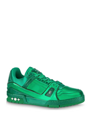 LOUIS VUITTON LV TRAINER SNEAKER GREEN