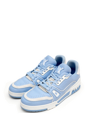 Louis Vuitton Trainer White Blue