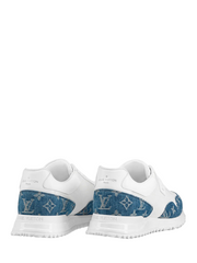 Louis Vuitton LV Runaway Monogram Denim White Blue Fix