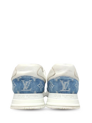 Louis Vuitton LV Runaway Monogram Denim White Blue Fix
