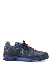 .Louis Vuitton Lv Trainer Denim Blue Louis Vuitton Lv Trainer Denim Blue