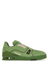 louis vuitton by tyler the creator 2024 green trainer