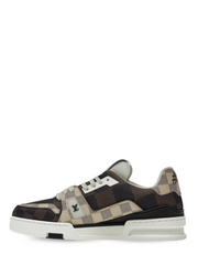 Louis Vuitton Trainer Brown Checkered