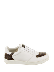 LV Louis Vuitton Rivoli sneakers white Brown