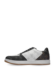 LV Louis Vuitton Rivoli Sneakers Black Brown