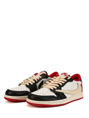 air jordan 1 x travis scott fragment red black