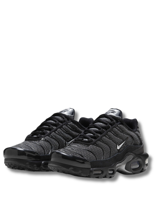 Nikee Airmax Plus Metallic Black Silver