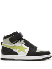 A Bathing Ape Bape Sta Mid Black Neon Green