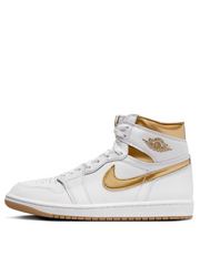 Nikee Air Jordan 1 Retro High OG Metallic Gold