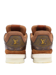 Louis Vuitton LV Trainer Sneaker Monogram Eclipse Brown