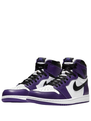 Nikee Air Jordan Retro 1 "Court Purple"