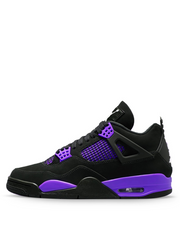 Nikee Air Jordan 4 Purple Thunder semi ua