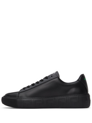...Versace Greca Medusa Smile Leather Sneakers