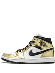 Air Jordan 1 mid Metallic Gold