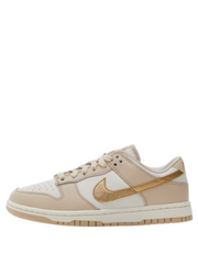 Nikee Dunk Low Phantom Metallic Gold