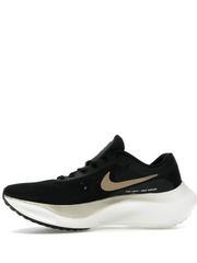 Nike Zoom Fly 5 Black Metallic Gold Grain