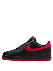 NIKEE AIRFORCE 1 07 UNIVERSITY RED BLACK