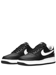 nikee Airforce 1 low double mini swooshes black white