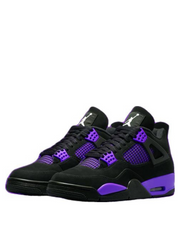Nikee Air Jordan 4 Purple Thunder semi ua