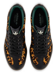 Adidass Samba OG Black Green Leopard