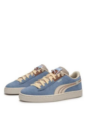 Pumaa suede expedition sneakermen zen blue brown mushroom