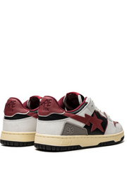 Bape Sk8 Sta Red Grey Black and grey are classic