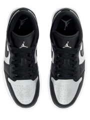 air jordan 1 low silver toe
