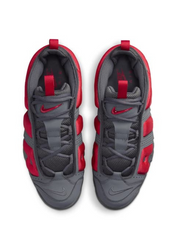 Nikee Air More Uptempo Dark Grey Light Crimson