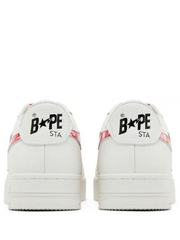 Bathing Ape Bape Sta Low Sneakers white pink