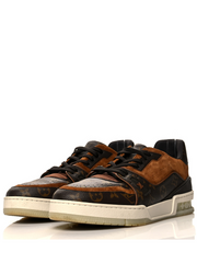 Louis Vuitton Lv Trainer Sneaker Monogram eclipse Brown