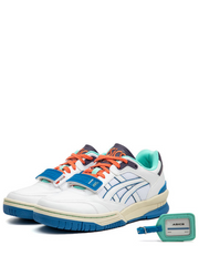 Asics gel spotlyte low v2 white navy blue